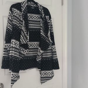 Lands' End winter cardigan